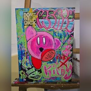 Hand painted. One of a kind. Very rare.